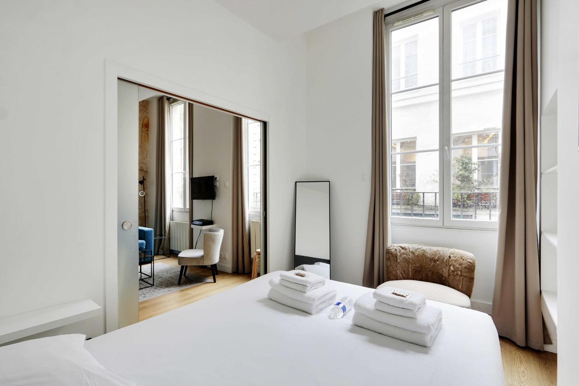 Appart Confortable -1Br 4P- Quartier Beaubourg 파리 외부 사진